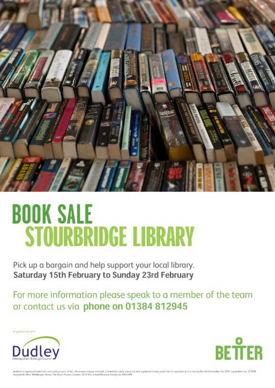 Stourbridge Library - Book Sale